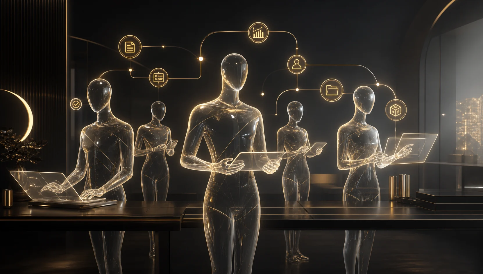 AI Employees project visual